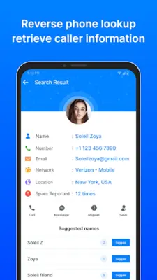 Caller ID Name & Call Protect android App screenshot 3